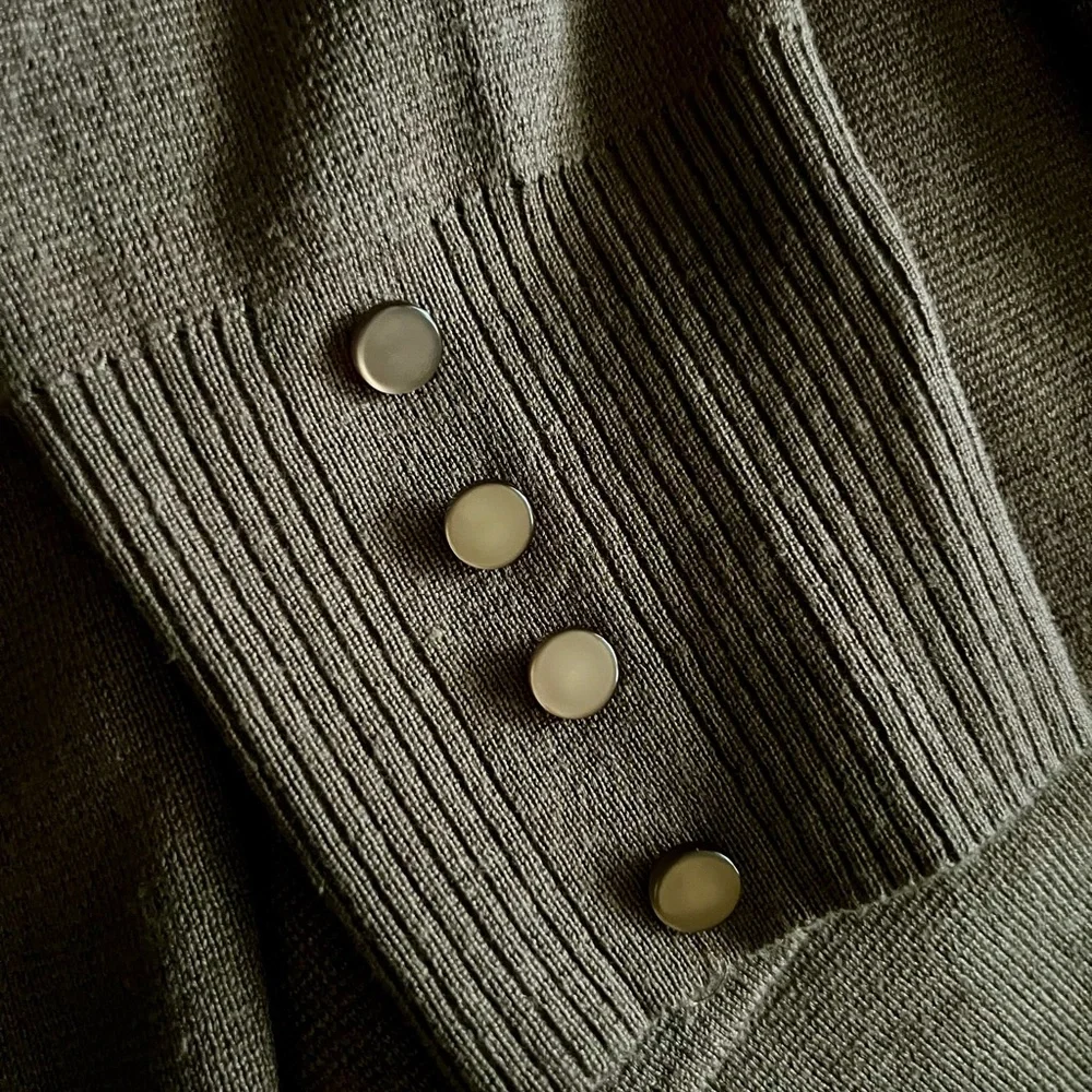Cyrus Women's Brown Open Front Cardigan - Picture 2 of 4